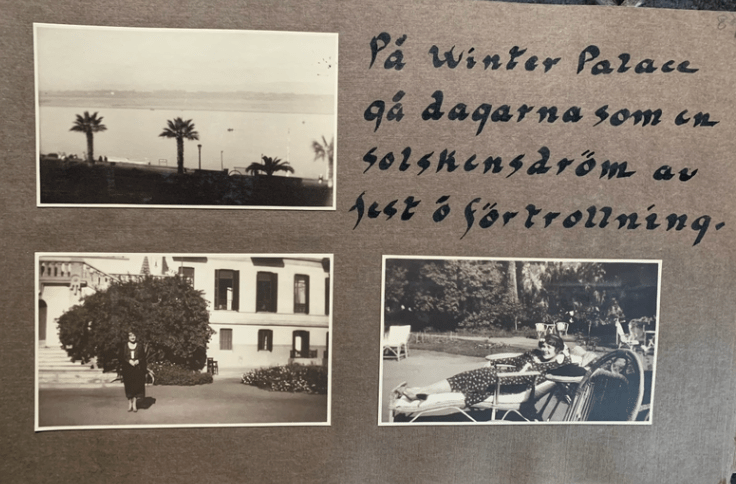 Birgit Sparre Winter Palace Luxor